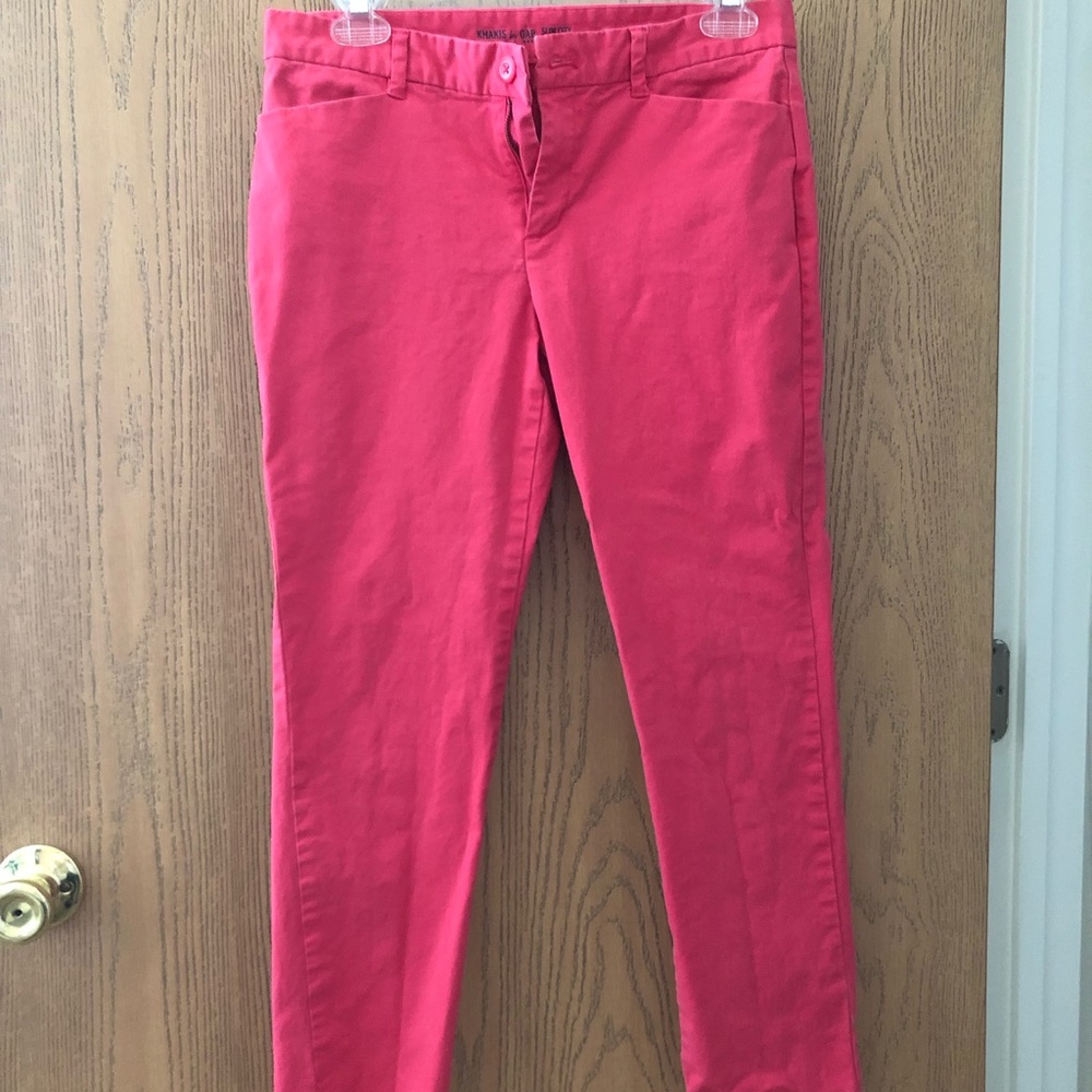 Slim city khakis by Gap